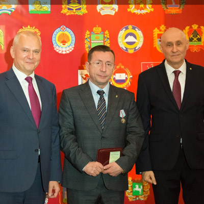 Председатель Совета Ассоциации «СЦЭАУ» Игорь Гладков награжден медалью